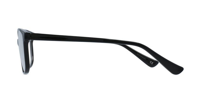 LUNETTES DE VUE femme RZERO4 noir - Vue de côté
