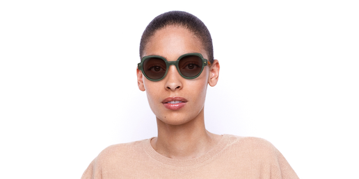 LUNETTES DE SOLEIL femme MAGGUIE 6632 vert/écaille