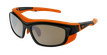 LUNETTES DE SOLEIL Piment noir/orange - vue de 3/4