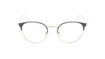 Lunettes de vue femme MAGIC231 noir/dorée - Vue de face