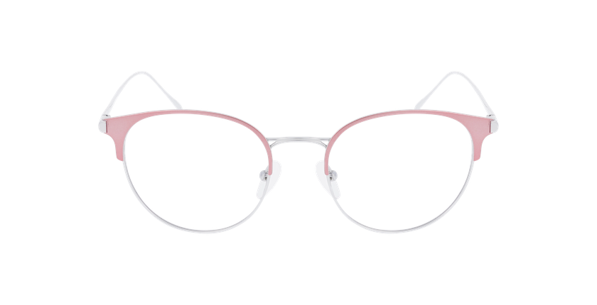 Lunettes de vue femme MAGIC231 rose/argenté - Vue de face