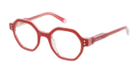 Lunettes de vue femme CARACTÈRES PERSUASIVE rose - Vue de face