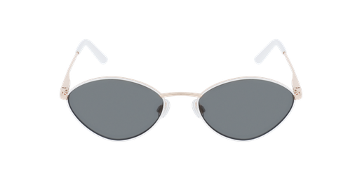 LUNETTES DE SOLEIL femme MARIGOLD blanc Vue de face