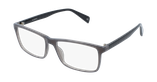Lunettes de vue homme RZERO10 gris/noir - Vue de 3/4