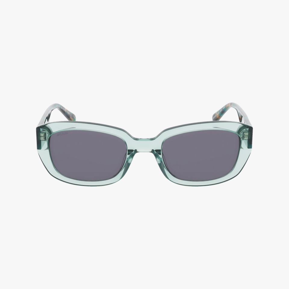 Lunettes de soleil femme FIRENZE vert/écaille - Vue de face