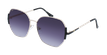 LUNETTES DE SOLEIL femme GALILEA doré/noir - Vue de face