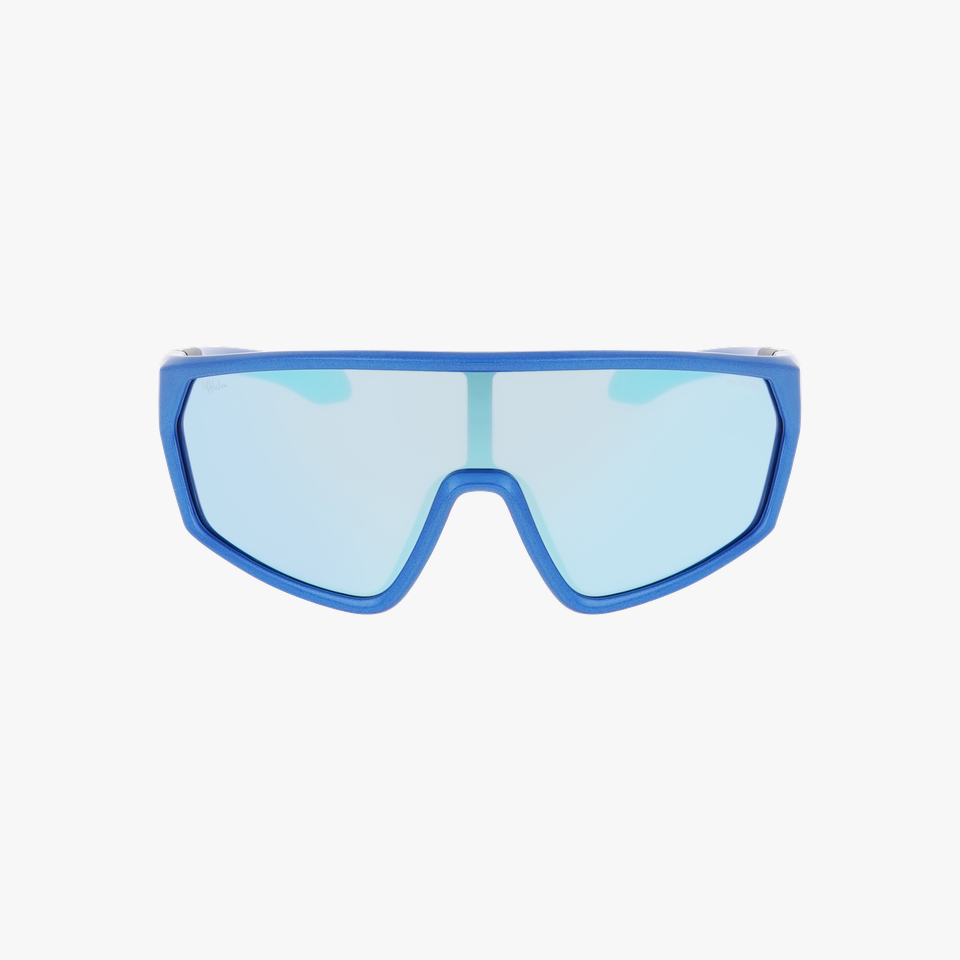 Lunettes de soleil enfant LAURIAN POLARIZED bleu - Vue de face