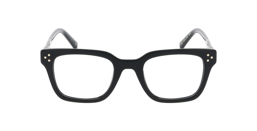 Lunettes de vue femme CARACTÈRES EXPRESSIVE noir - Vue de face