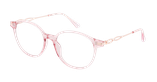 Lunettes de vue femme LAURE rose - Vue de face