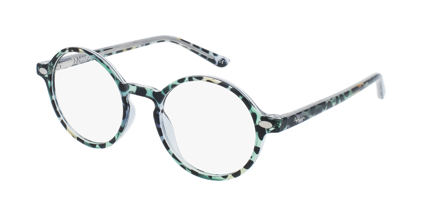 LUNETTES DE VUE enfant MAGIC DARCY écaille/vert - Vue de face