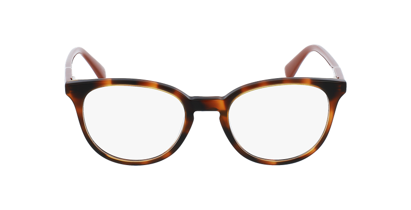 LUNETTES DE VUE femme LO2608 écaille - Vue de face