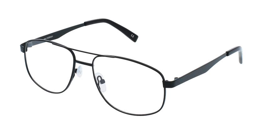 Lunettes de vue homme RZERO 31 noir - Vue de face
