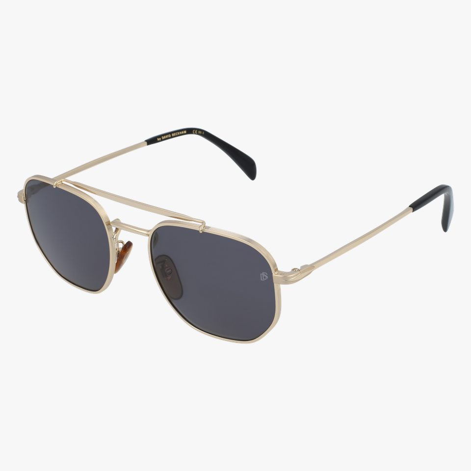 Lunettes de soleil homme DB 1079/S dorée - Vue de face