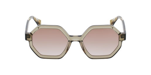 LUNETTES DE SOLEIL femme SHIRLEY 6455 gris Vue de face