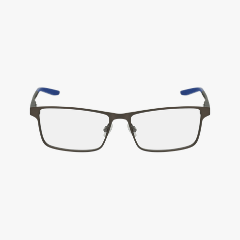 Lunettes de vue homme 8047 gris/bleu Vue de face