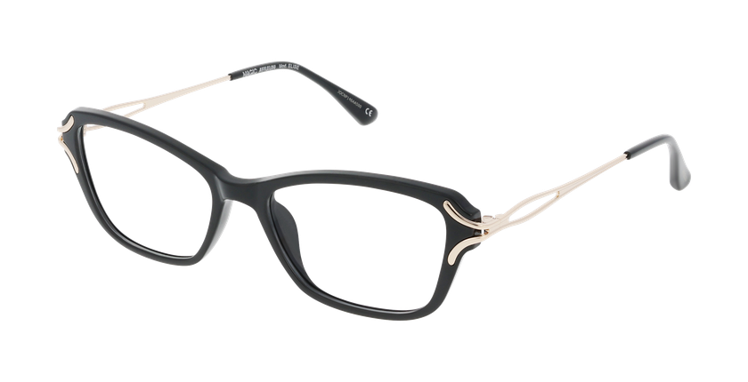 Lunettes de vue femme ELISE noir - Vue de face