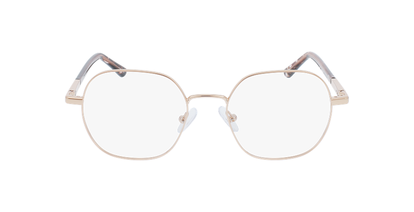 Lunettes de vue femme MAGIC MARIELLE dorée - Vue de face