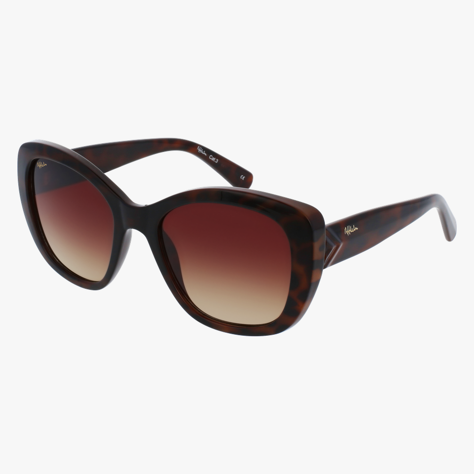 Lunettes de soleil femme GALA écaille - Vue de face