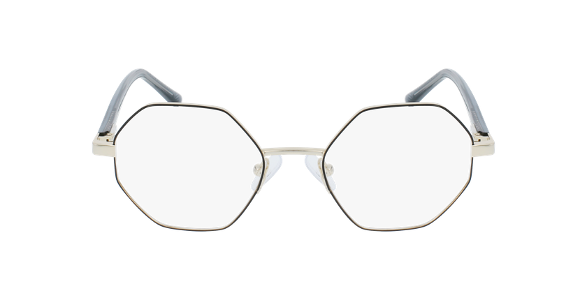 Lunettes de vue enfant MAGIC JUDITH noir/dorée - Vue de face