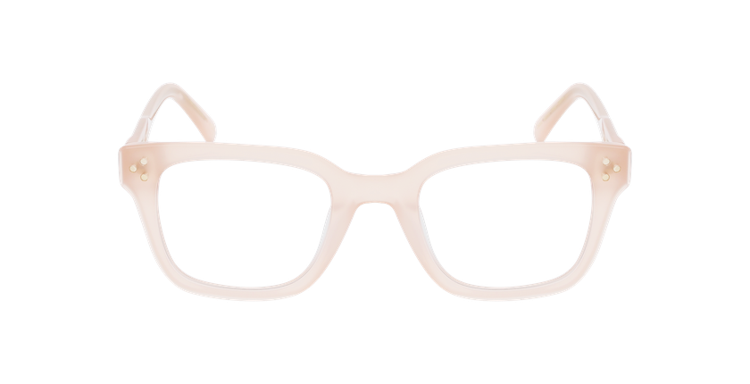 Lunettes de vue femme CARACTÈRES EXPRESSIVE marron - Vue de face