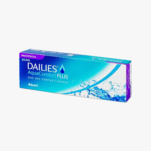 Lentilles de contact Dailies AquaComfort Plus Multifocal - Vue de face