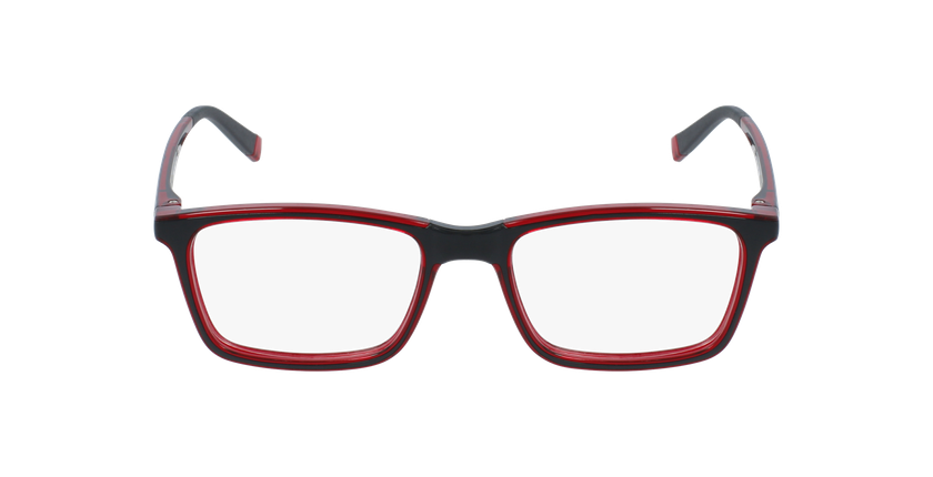 LUNETTES DE VUE enfant REFORM COLLEGE 1 noir/rouge - Vue de face