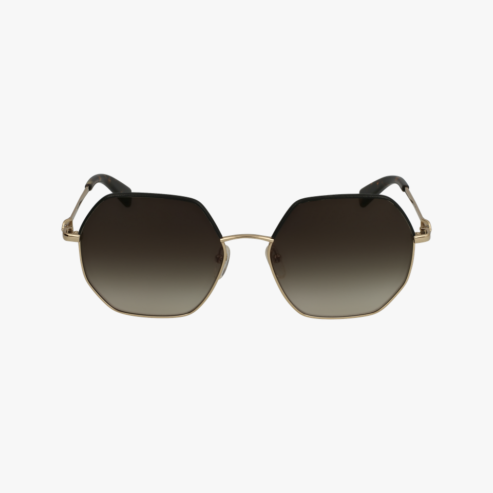 Lunettes de soleil femme LO140SL dorée - Vue de face