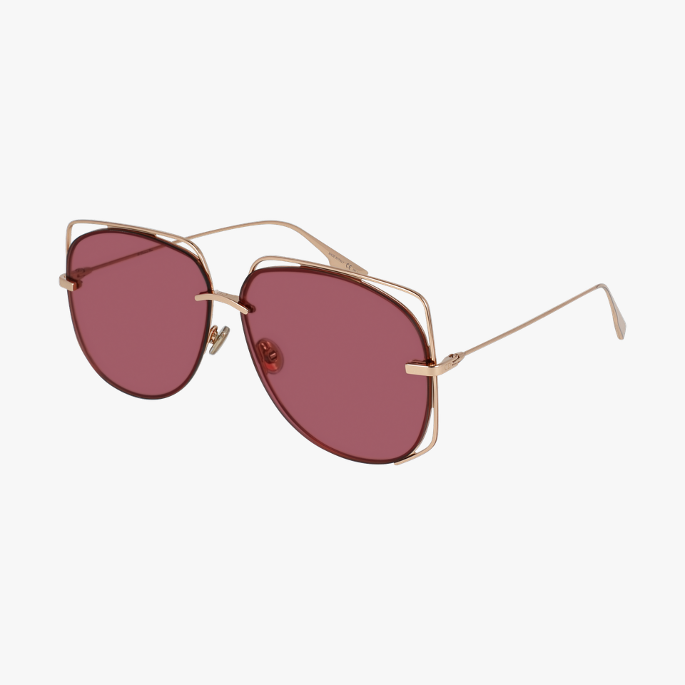 Lunettes de soleil femme DIORSTELLAIRE6 dorée - Vue de 3/4