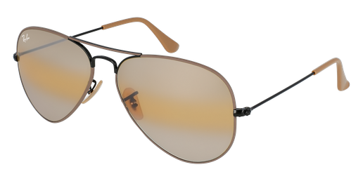 LUNETTES DE SOLEIL AVIATOR L noir/beige