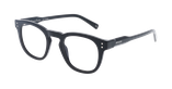Lunettes de vue homme CARACTÈRES ELEGANT noir - Vue de face