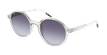 LUNETTES DE SOLEIL femme VELA blanc - Vue de face