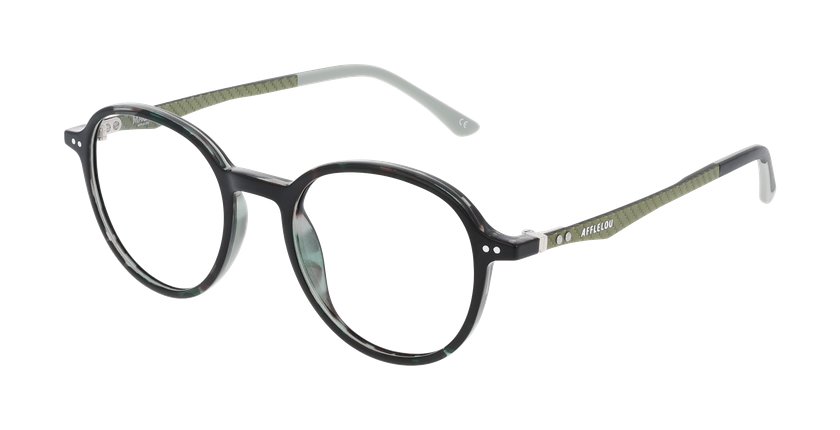 Lunettes de vue homme MAGIC 343 écaille/vert - Vue de face