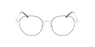 Lunettes de vue femme AMANDINE violet/dorée