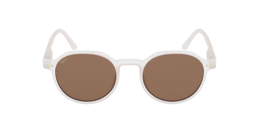 LUNETTES DE SOLEIL enfant PAZ rose - Vue de face