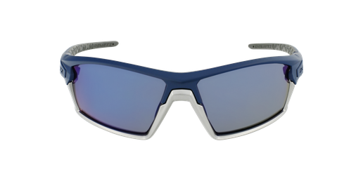 LUNETTES DE SOLEIL homme Mud bleu/argenté Vue de face