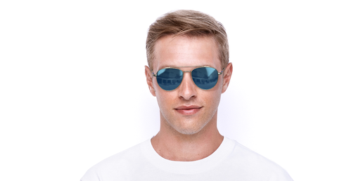 LUNETTES DE SOLEIL homme SPL995 argenté