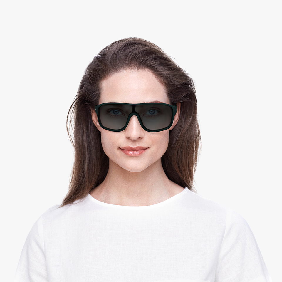 Lunettes de soleil WILMA POLARIZED vert - Vue de face