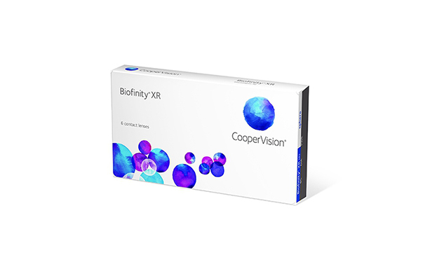 Lentilles de contact Biofinity XR 6L - Vue de face