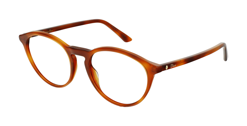 Lunettes de vue femme MONTAIGNE53 écaille - Vue de face