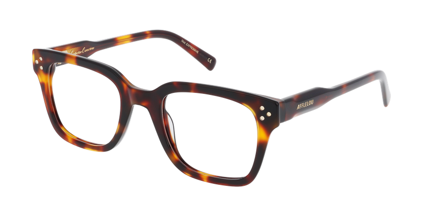 Lunettes de vue femme CARACTÈRES EXPRESSIVE écaille - Vue de face
