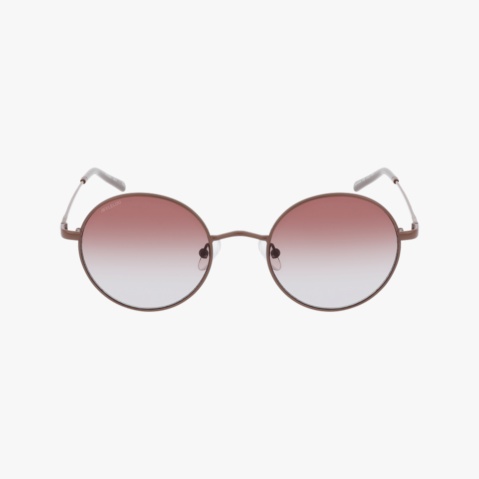 Lunettes de soleil RONDA marron - Vue de face