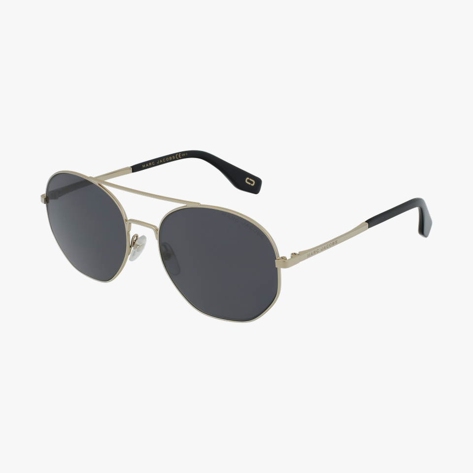 Lunettes de soleil femme MARC 327/S gris - Vue de 3/4