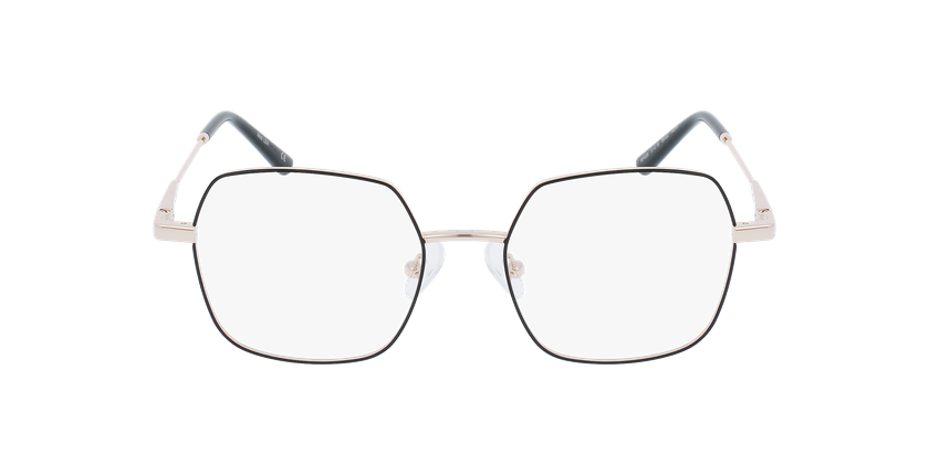 LUNETTES DE VUE femme MAGIC LEA noir/doré - Vue de face