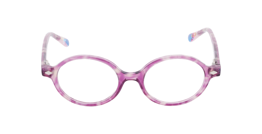 Lunettes de vue enfant FROZEN 1 violet - Vue de face