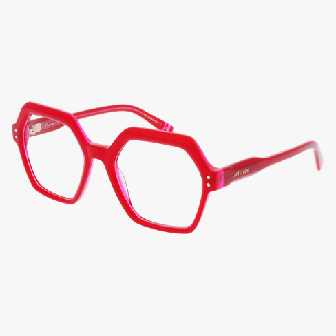 Lunettes de vue femme CARACTÈRES COQUETTE rouge/rose