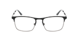 Lunettes de vue homme HUGOLIN noir - Vue de face
