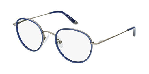 LUNETTES DE VUE enfant NERD bleu/argenté