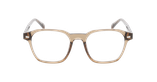 Lunettes de vue homme FANTIN marron - Vue de face
