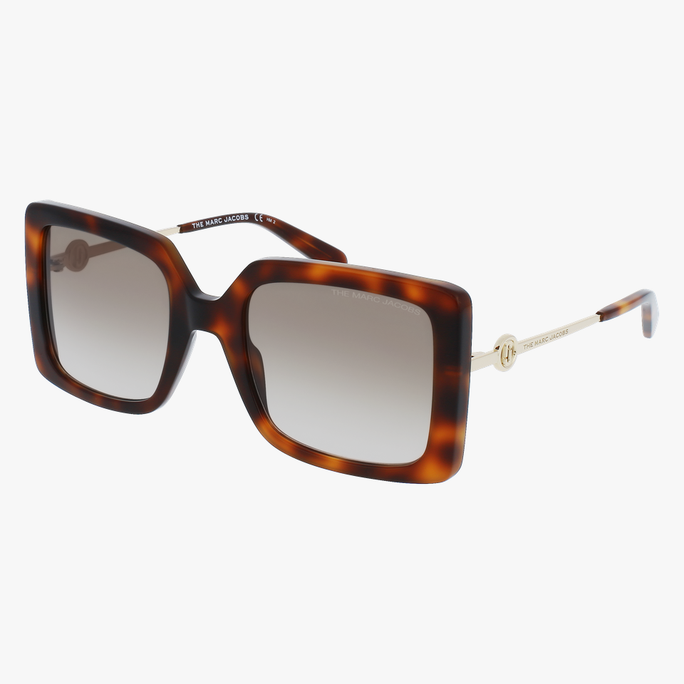 Lunettes de soleil femme MARC 579/S écaille - Vue de face