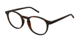 Lunettes de vue enfant RZERO26 écaille foncé/écaille rose - Vue de face